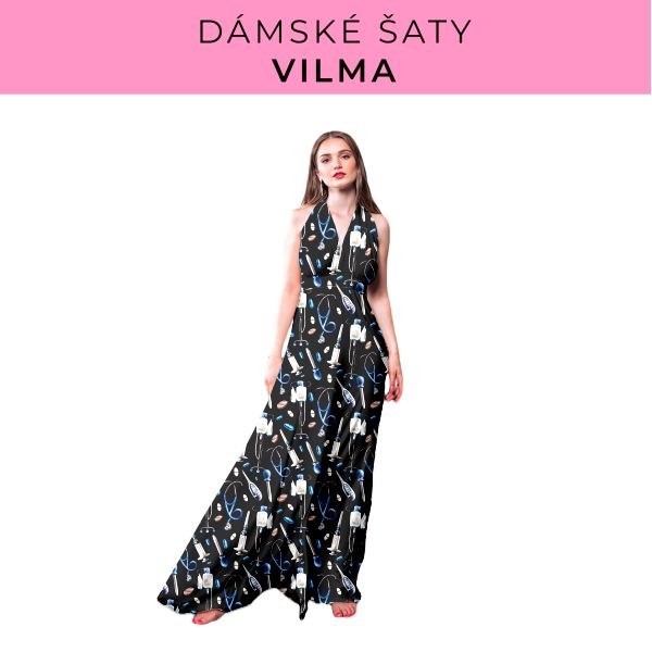 DÁMSKÝ střih - šaty Vilma