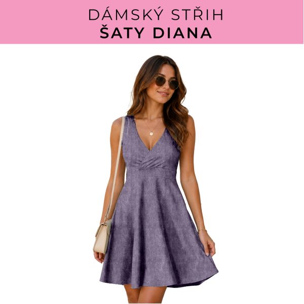 Dámský střih - šaty Diana