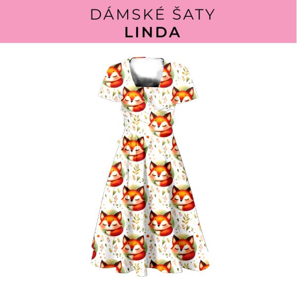 DÁMSKÝ střih - šaty Linda
