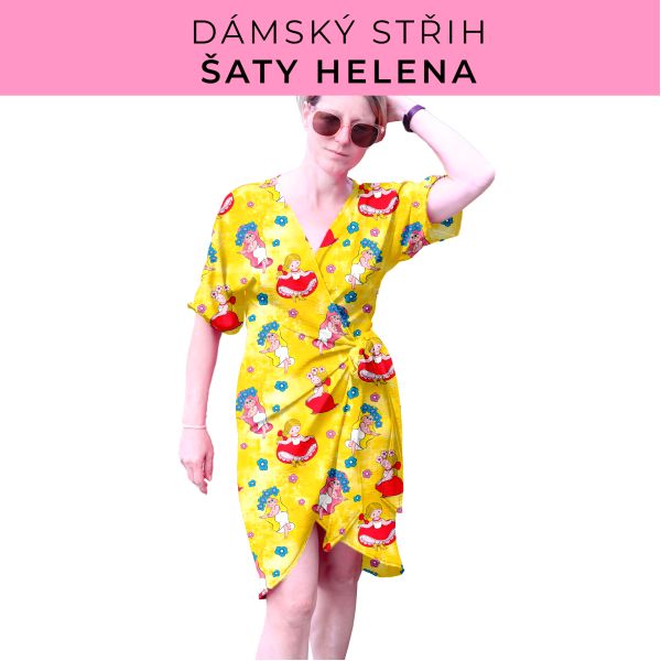 Dámský střih na šaty  Helena
