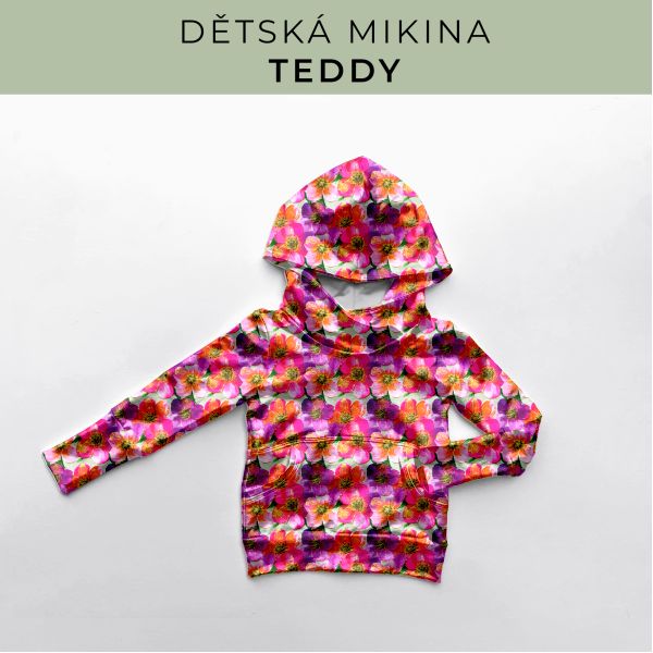 DĚTSKÝ střih - Mikina Teddy