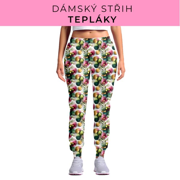 DÁMSKÝ střih - tepláky