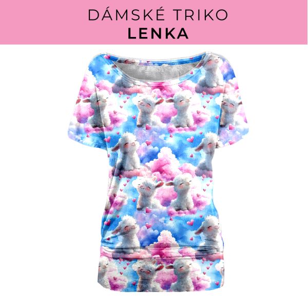 DÁMSKÝ střih - Triko Lenka