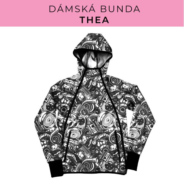 DÁMSKÝ střih - bunda Thea