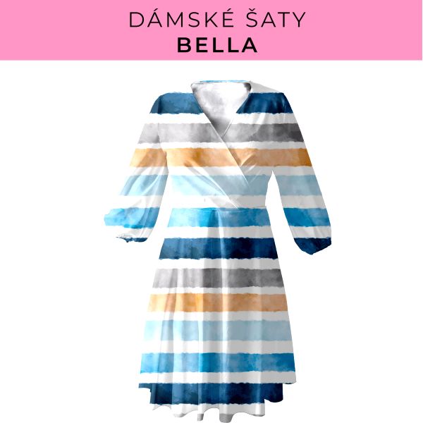 DÁMSKÝ střih - šaty Bella
