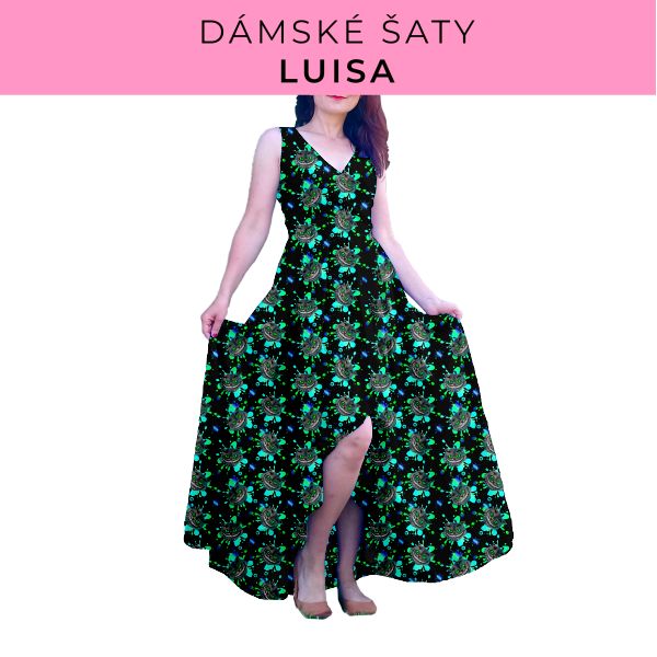 DÁMSKÝ střih - šaty Luisa