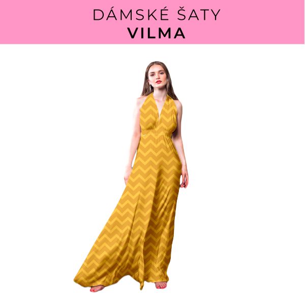 DÁMSKÝ střih - šaty Vilma