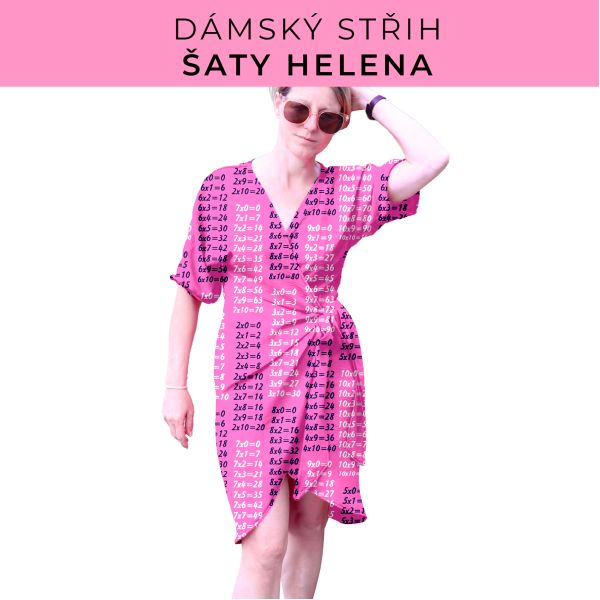 Dámský střih na šaty  Helena