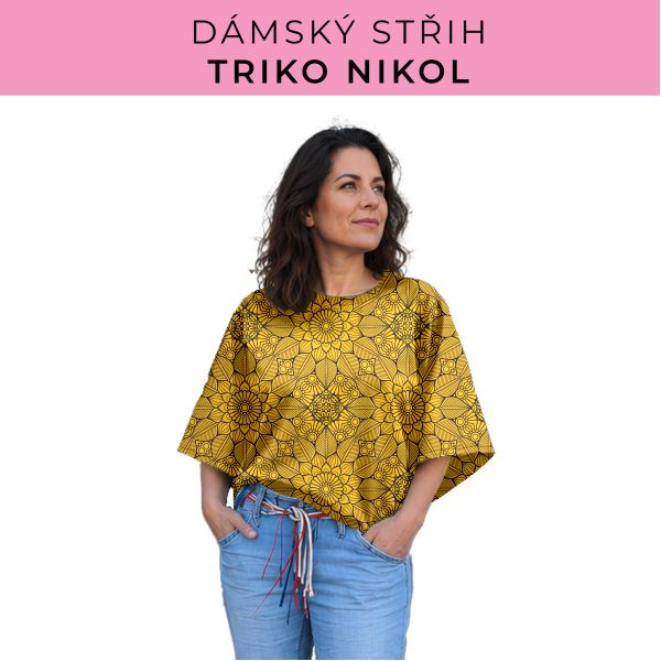 Dámský střih -  triko Nikol