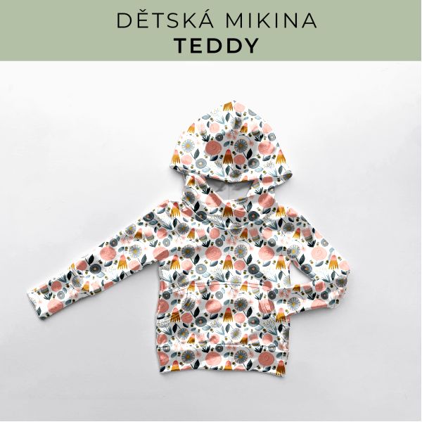 DĚTSKÝ střih - Mikina Teddy