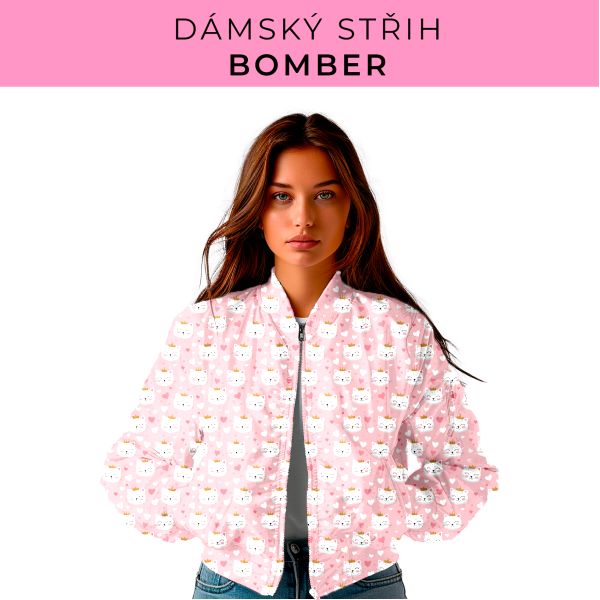 DÁMSKÝ střih - Bomber