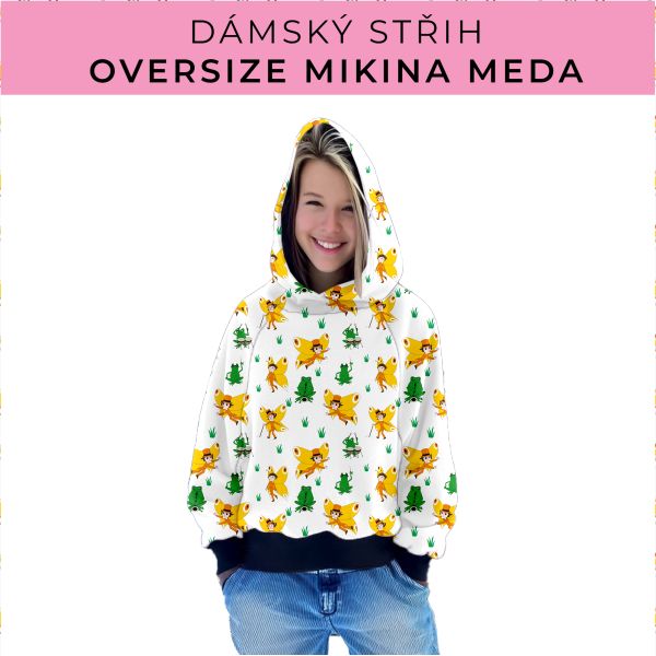 Dámský střih - mikina Meda