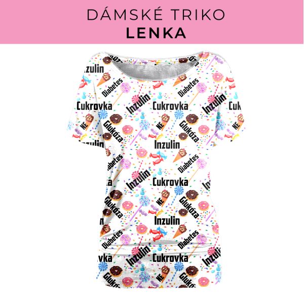 DÁMSKÝ střih - Triko Lenka