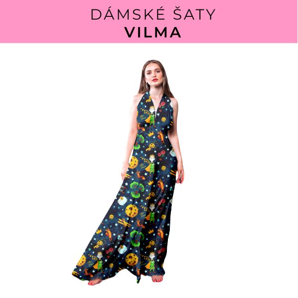DÁMSKÝ střih - šaty Vilma