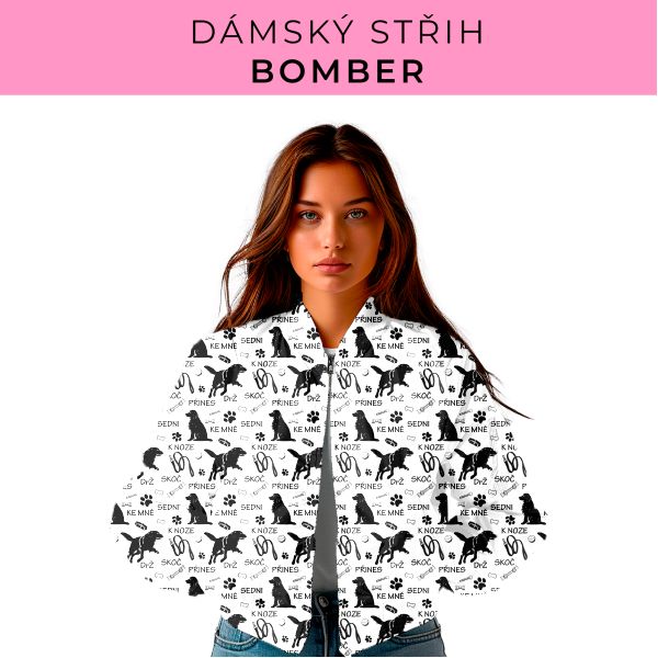 DÁMSKÝ střih - Bomber