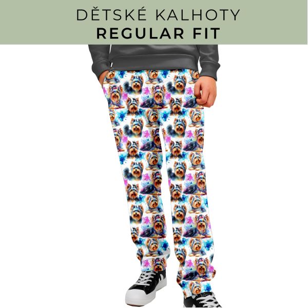DĚTSKÝ STŘIH - Kalhoty Regular fit