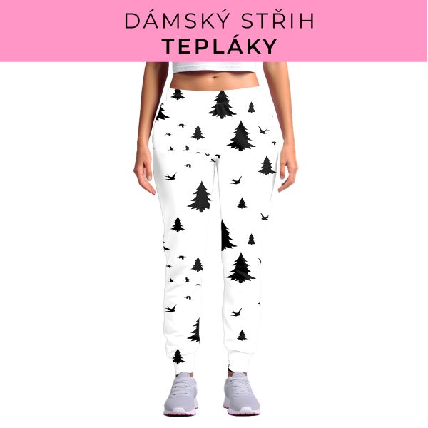 DÁMSKÝ střih - tepláky