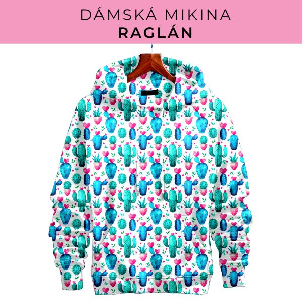 DÁMSKÝ střih - mikina raglán