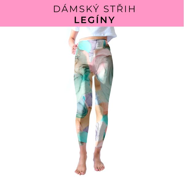 DÁMSKÝ střih - legíny SPORT - SLIM FIT
