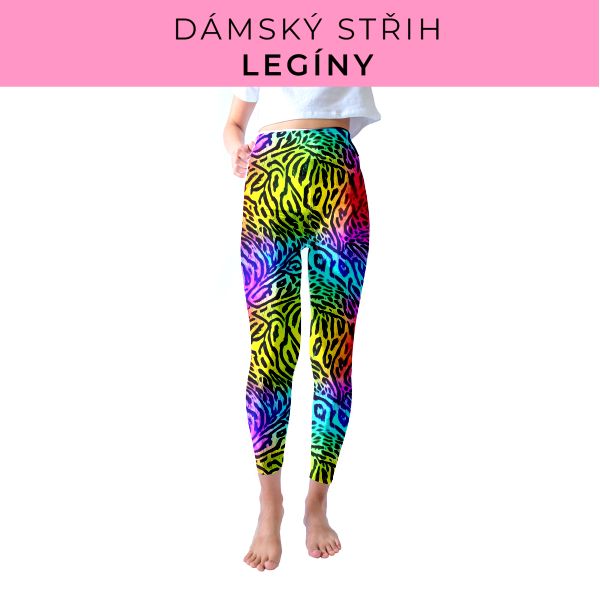 DÁMSKÝ střih - legíny SPORT - SLIM FIT