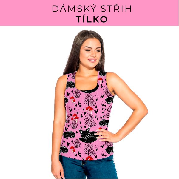 DÁMSKÝ střih - Tílko a kalhoty 