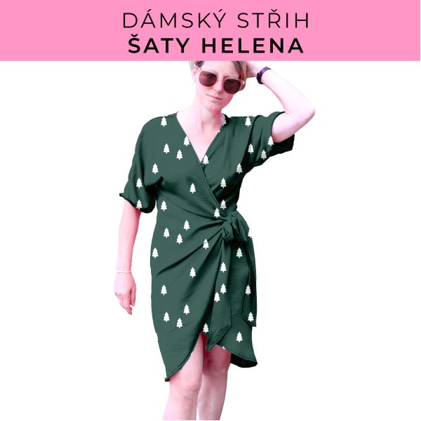Dámský střih na šaty  Helena