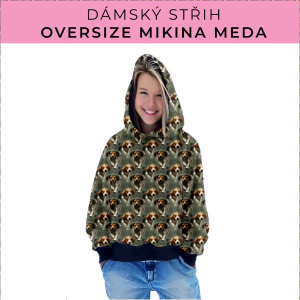 Dámský střih - mikina Meda