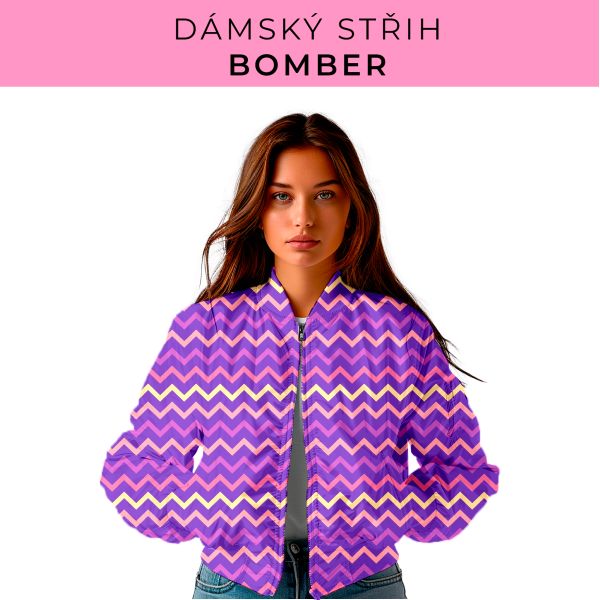 DÁMSKÝ střih - Bomber