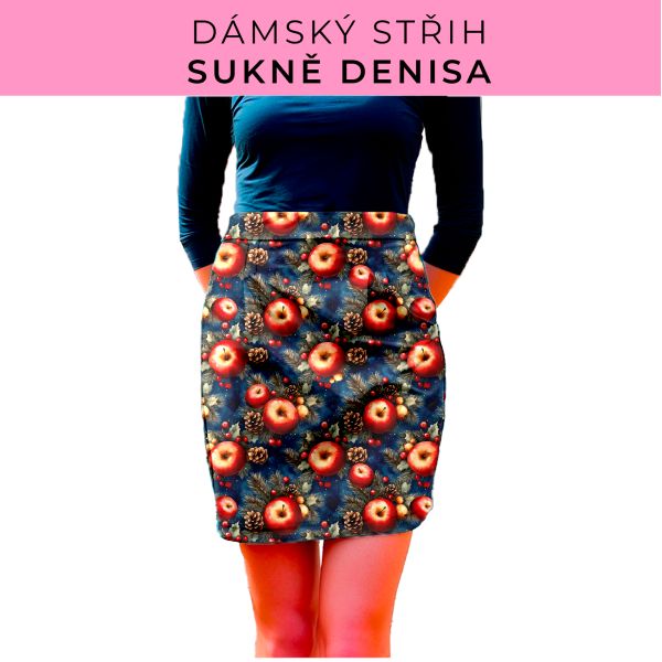 Dámský střih - Dámská sukně Denisa