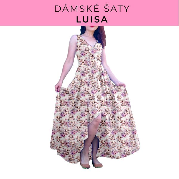 DÁMSKÝ střih - šaty Luisa