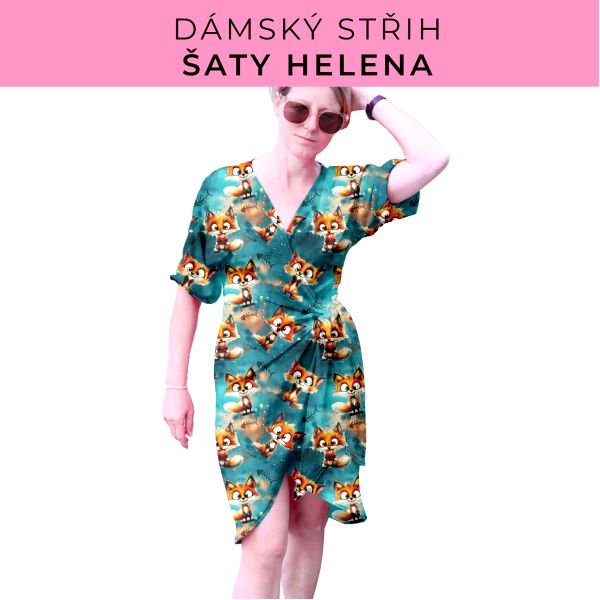 Dámský střih na šaty  Helena