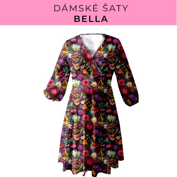 DÁMSKÝ střih - šaty Bella