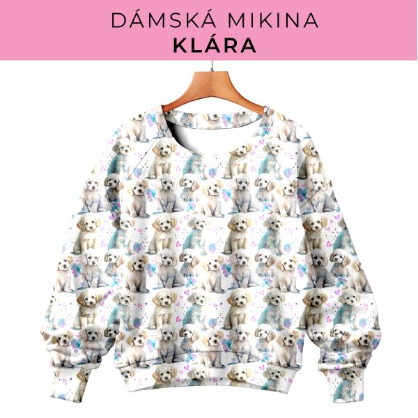 DÁMSKÝ střih - mikina Klára