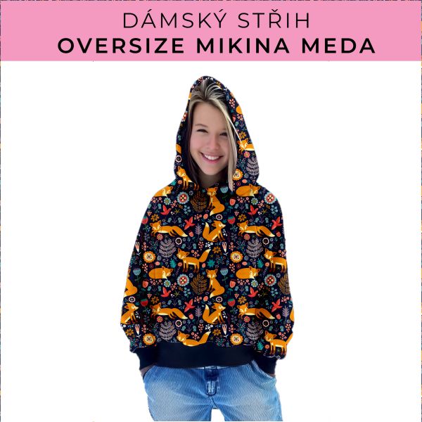 Dámský střih - mikina Meda