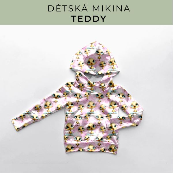 DĚTSKÝ střih - Mikina Teddy