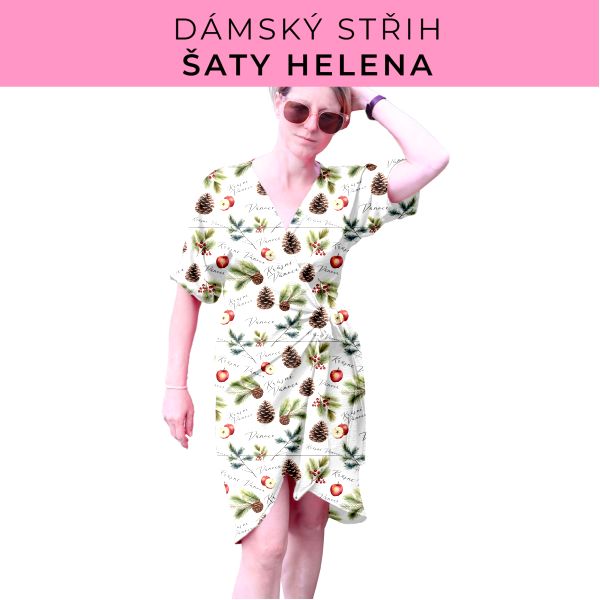 Dámský střih na šaty  Helena