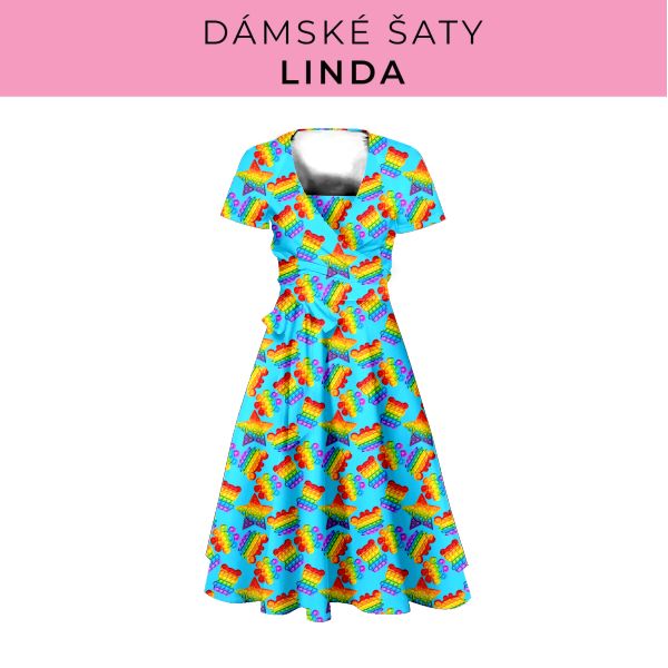DÁMSKÝ střih - šaty Linda