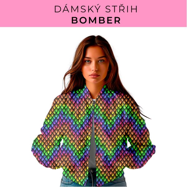 DÁMSKÝ střih - Bomber
