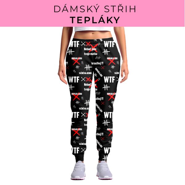 DÁMSKÝ střih - tepláky