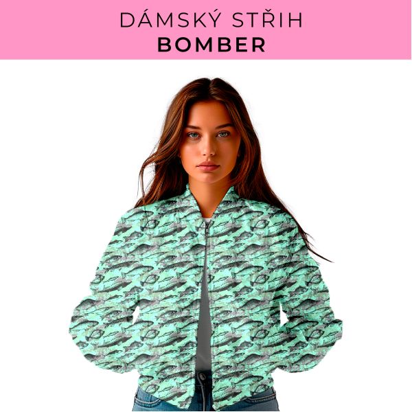 DÁMSKÝ střih - Bomber