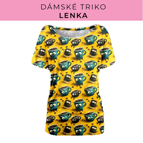 DÁMSKÝ střih - Triko Lenka