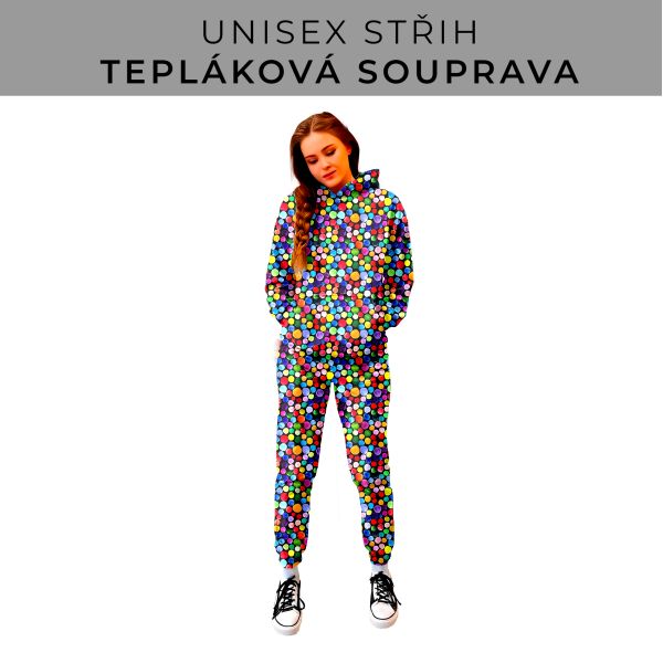 DÁMSKÝ střih - SET mikina a tepláky 