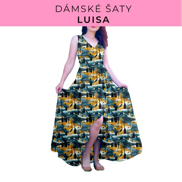 DÁMSKÝ střih - šaty Luisa