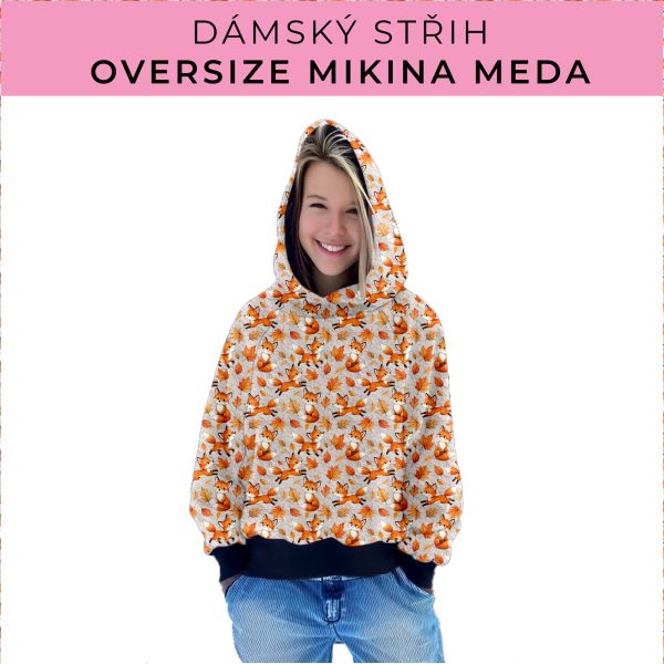 Dámský střih - mikina Meda