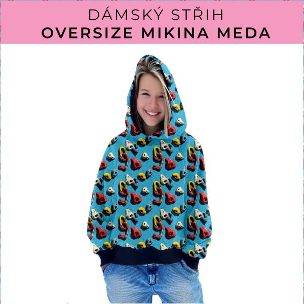 Dámský střih - mikina Meda
