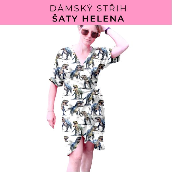 Dámský střih na šaty  Helena