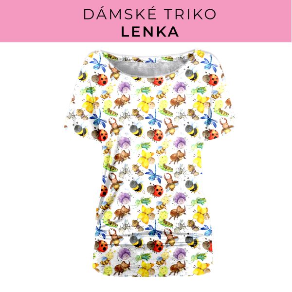 DÁMSKÝ střih - Triko Lenka