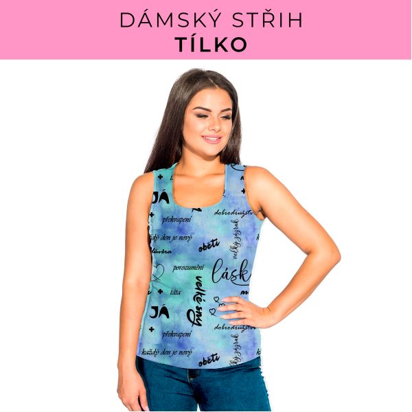 DÁMSKÝ střih - Tílko a kalhoty 