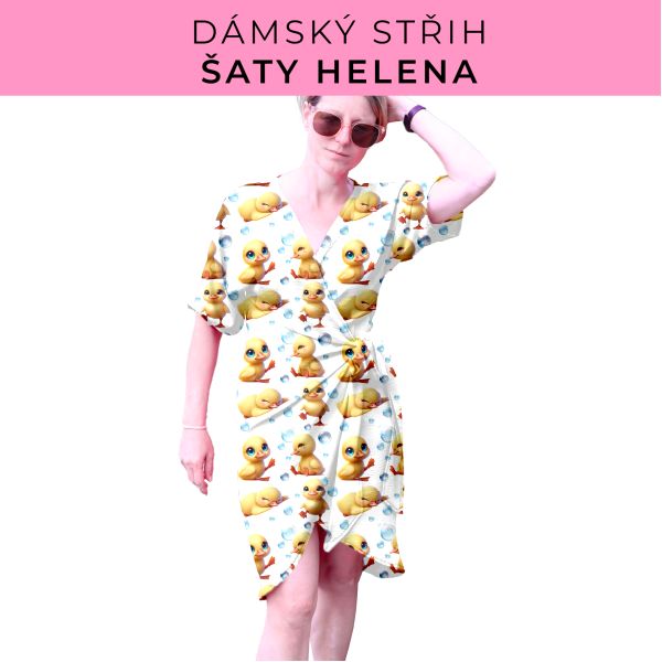 Dámský střih na šaty  Helena