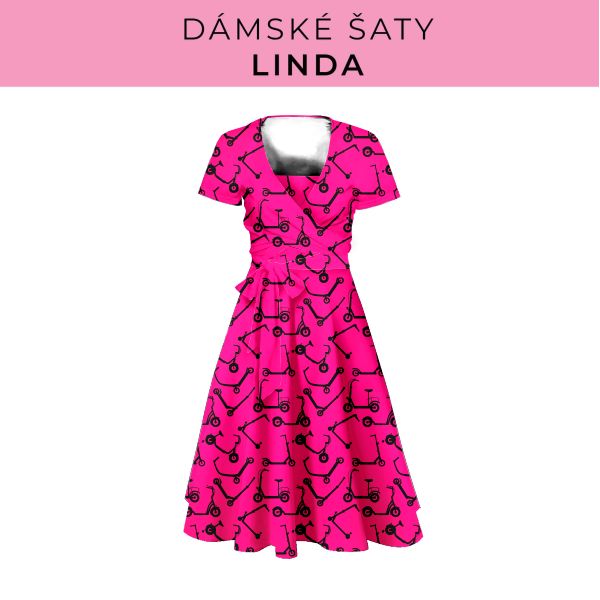 DÁMSKÝ střih - šaty Linda